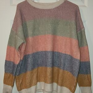 Staccato Multicolor Striped Women's Sweater